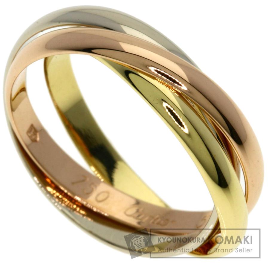 Cartier（カルティエ） トリニティ SM #54 リング・指輪 K18イエロー 