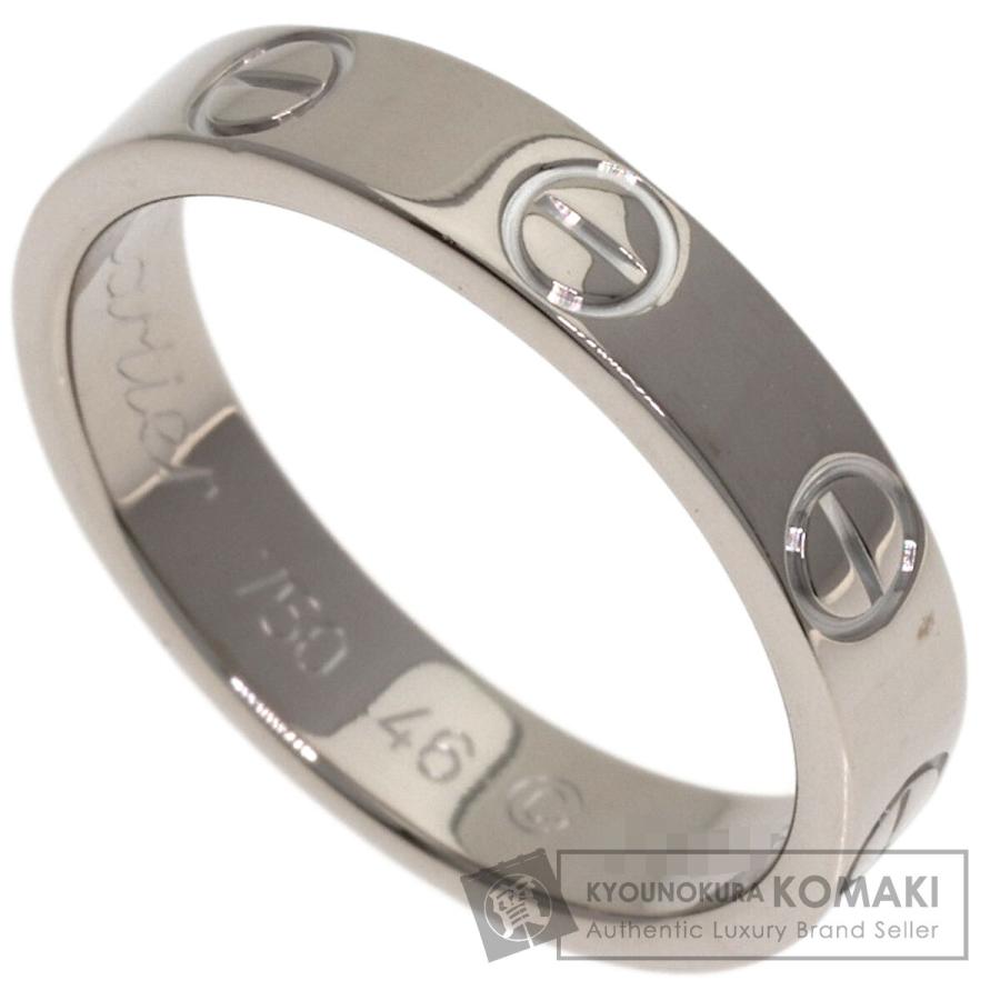 Cartier（カルティエ） ミニラブリング #46 リング・指輪 K18ホワイト