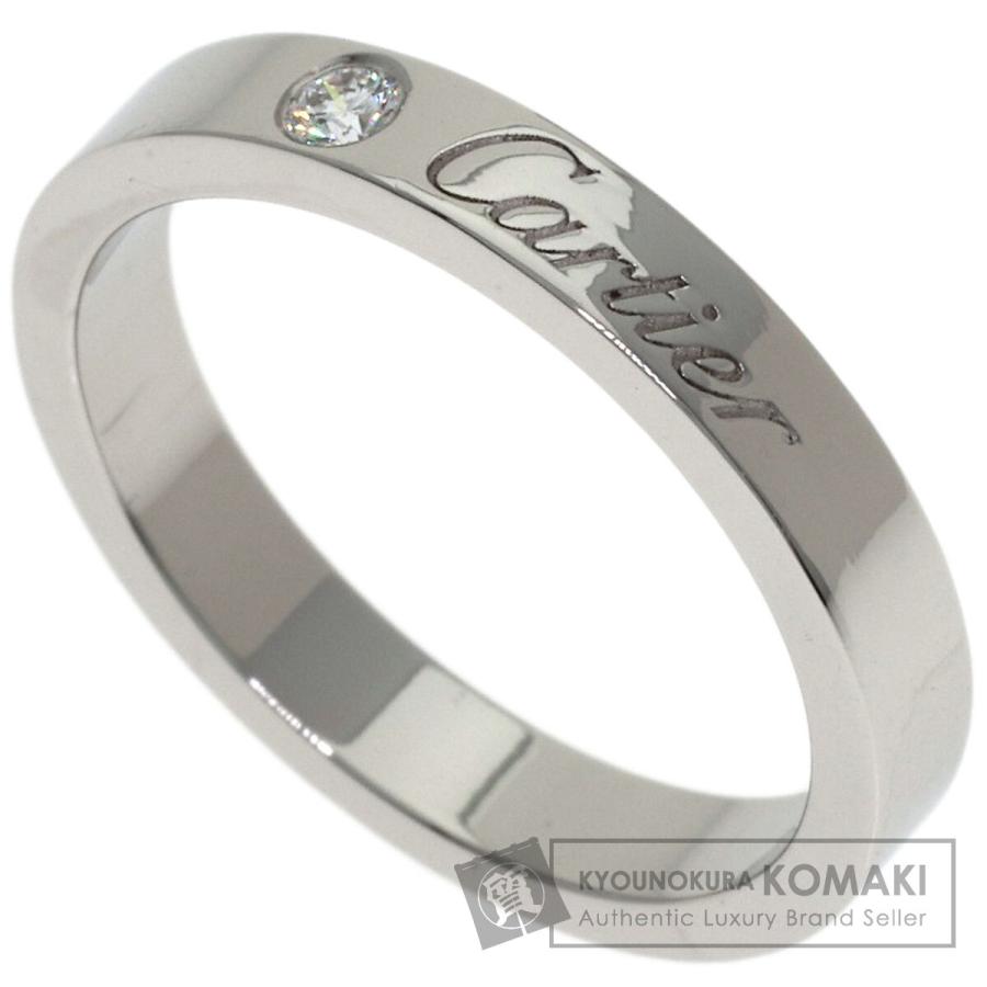 Cartier（カルティエ） C ドゥ 1P ダイヤモンド #50 リング・指輪