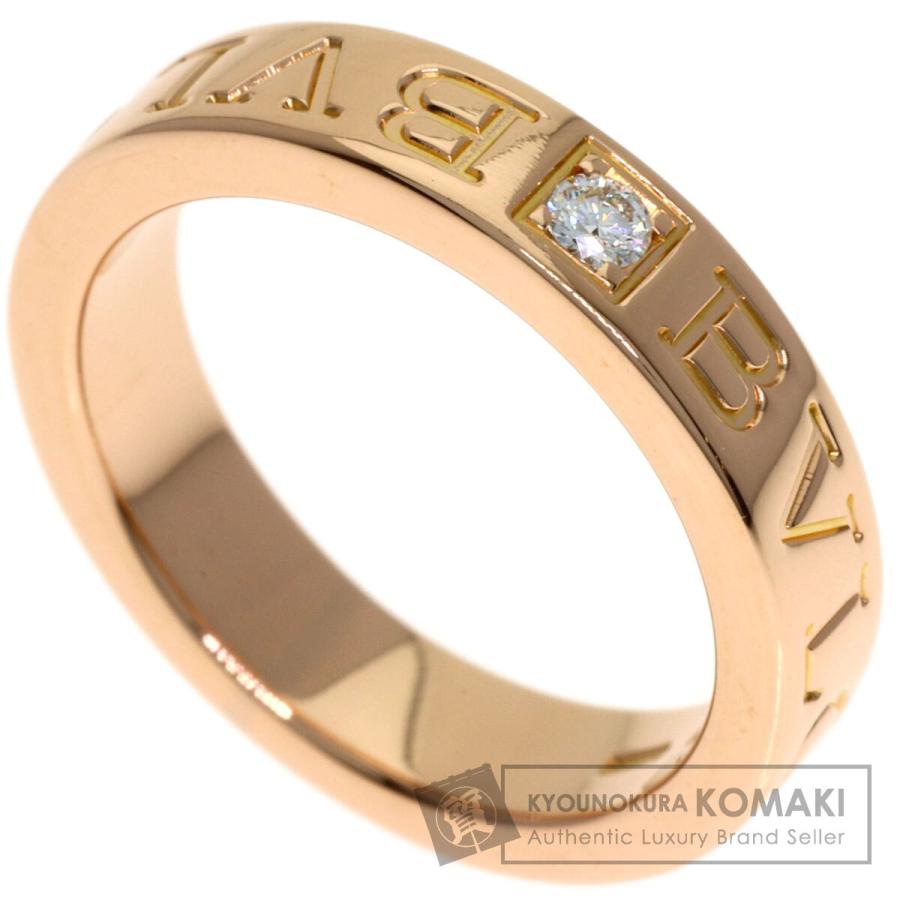 BVLGARI（ブルガリ） ダブル ロゴ ダイヤモンド リング・指輪 K18 