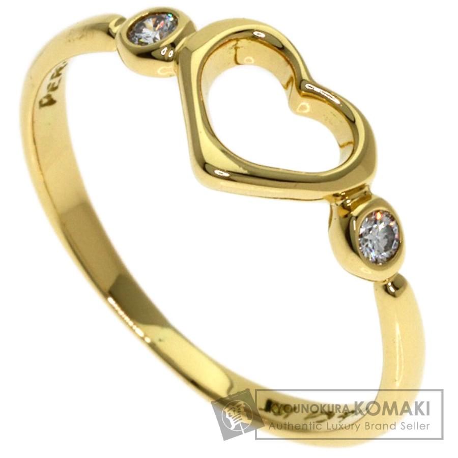 TIFFANY&Co.（ティファニー） オープンハート 2P ダイヤモンド リング 