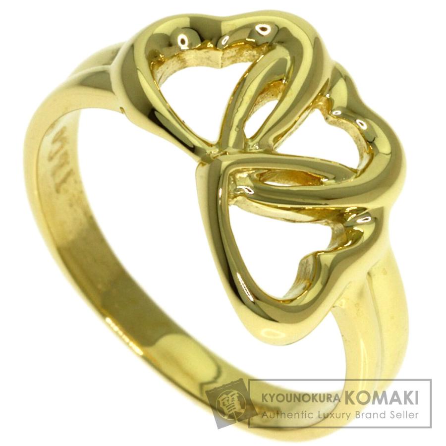TIFFANY&Co.（ティファニー） トリプルハート リング・指輪 K18