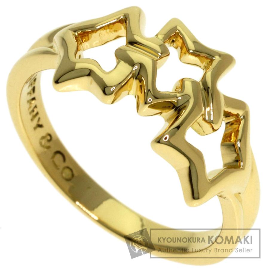 TIFFANY&Co.（ティファニー） トリプルスター リング・指輪 K18