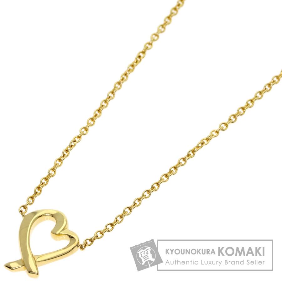 TIFFANY&Co.（ティファニー） ミニ ラビングハート ネックレス K18 
