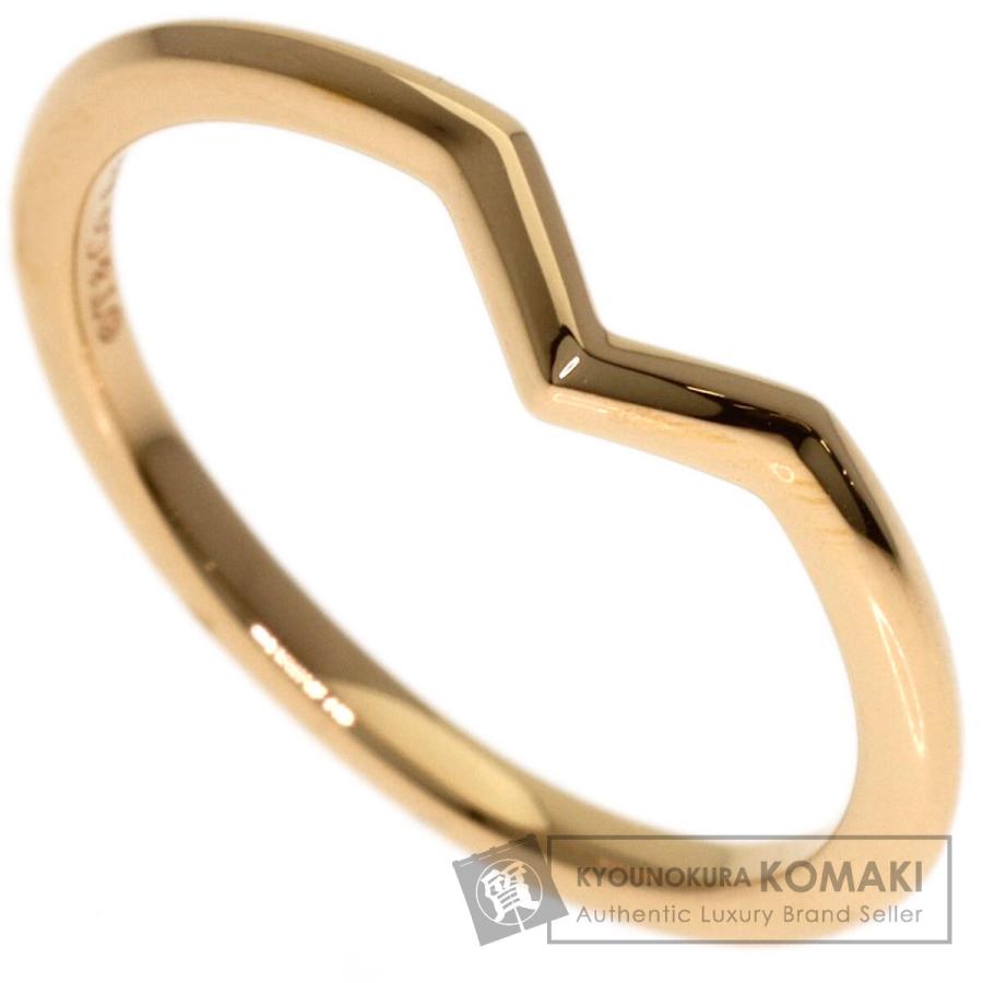 TIFFANY&Co.（ティファニー） Vバンド リング・指輪 K18ピンクゴールド 