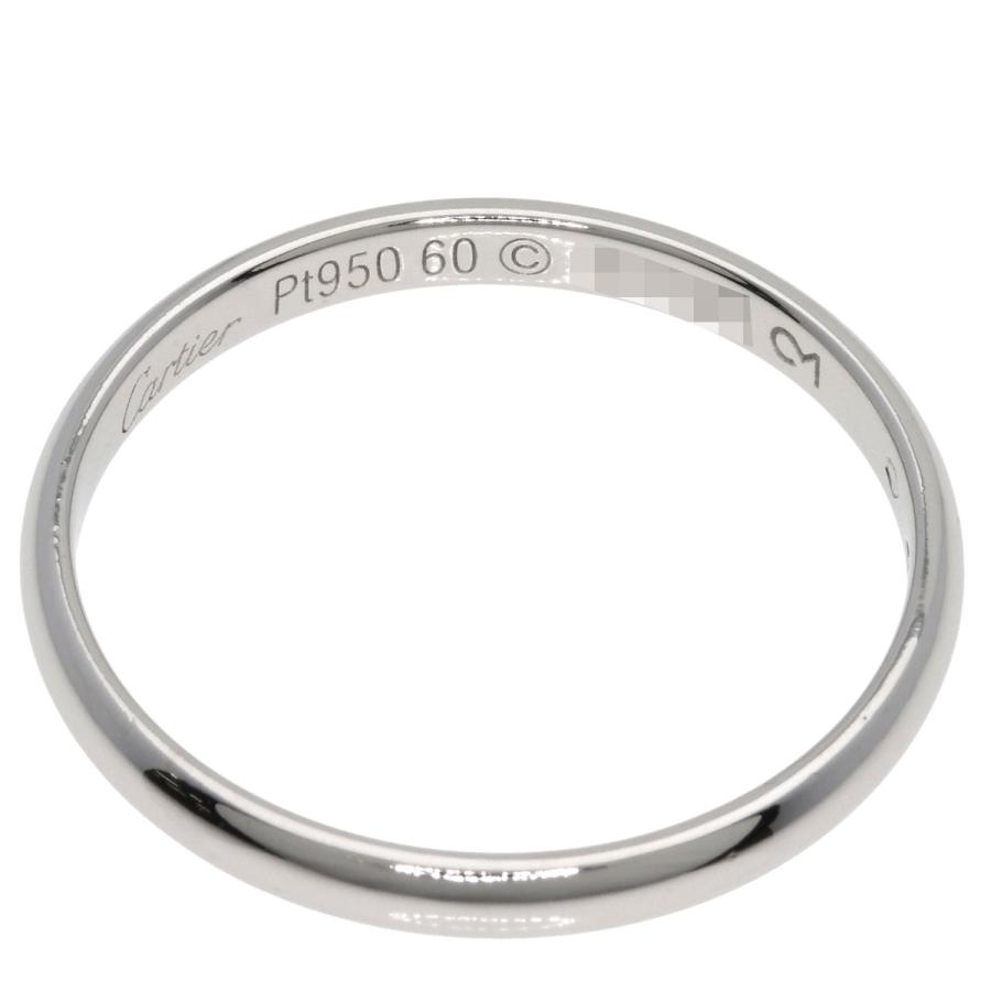 カルティエ Cartier Pt950 リング 60 メンズ プラチナ 指輪 Cartier（カルティエ） ウェディング #60 リング・指輪 プラチナPT950