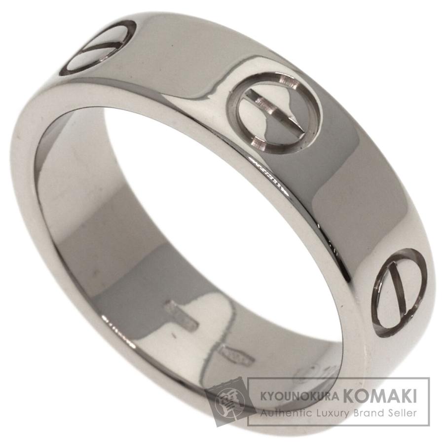 Cartier（カルティエ） ラブリング #53 リング・指輪 K18ホワイト 