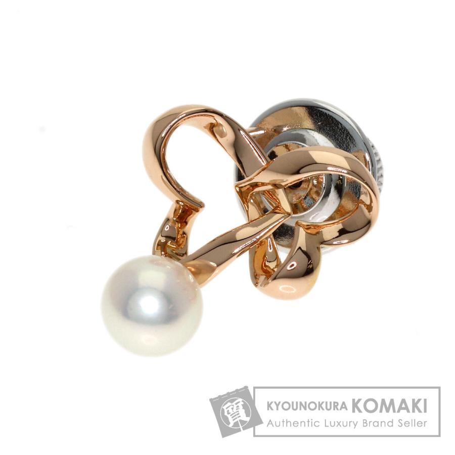 極美品✨ MIKIMOTO パール ブローチ 本真珠 ゴールドメッキ 10mm k18ミキモトパールブローチ ミキモト MIKIMOTO パール 真珠 ブローチ