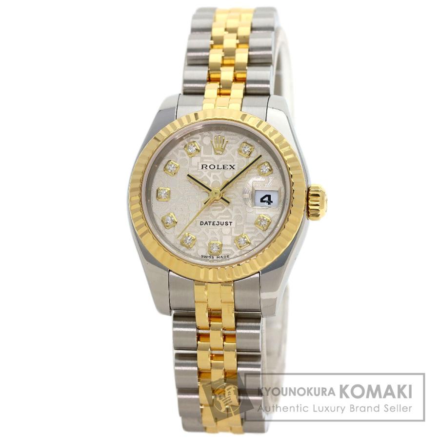 ROLEX（ロレックス） 179173G デイトジャスト 10P ダイヤモンド 腕時計