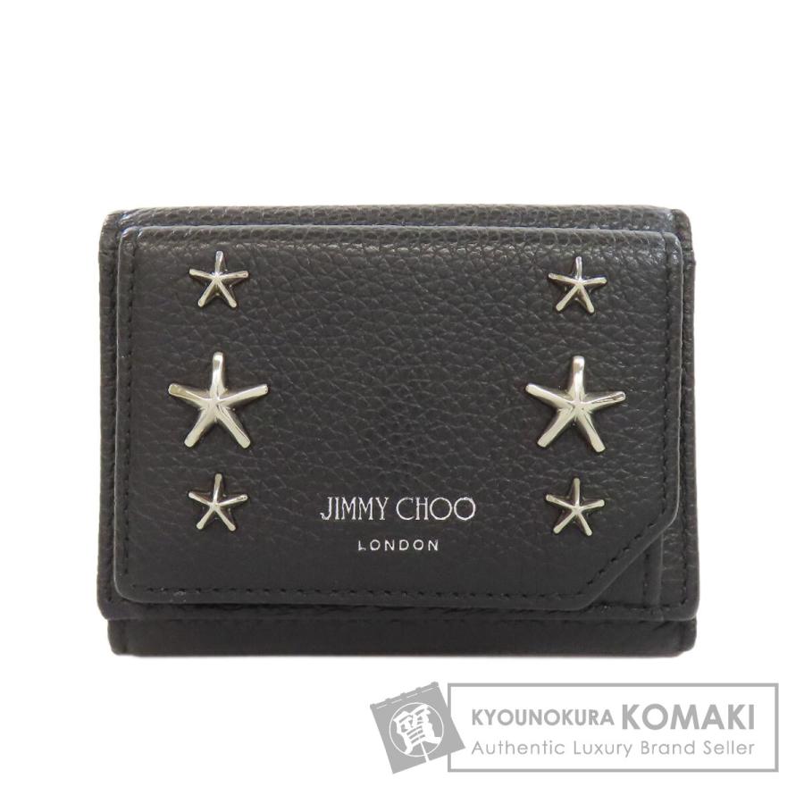 Jimmy Choo ジミーチュウ スターモチーフ コンパクトウォレット 二