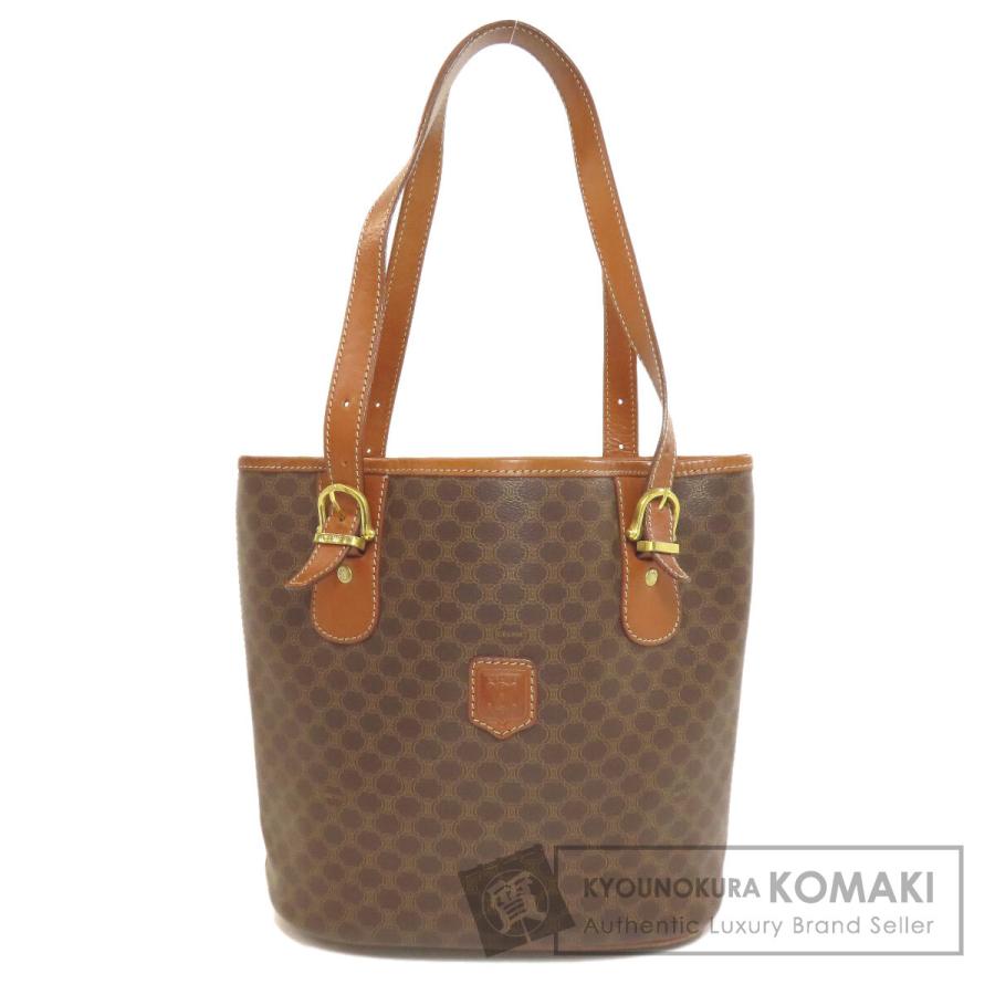 CELINE（セリーヌ） マカダム柄 トートバッグ PVC レディース 中古