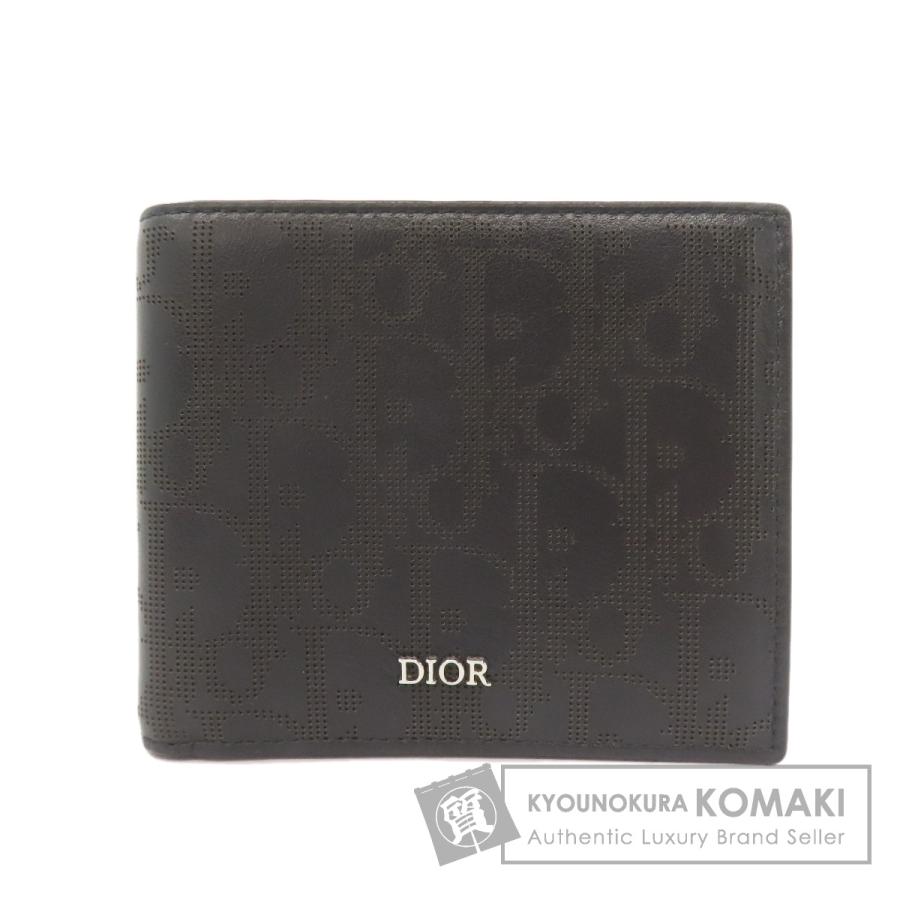 CHRISTIAN DIOR クリスチャンディオール トロッター柄 二つ折り財布