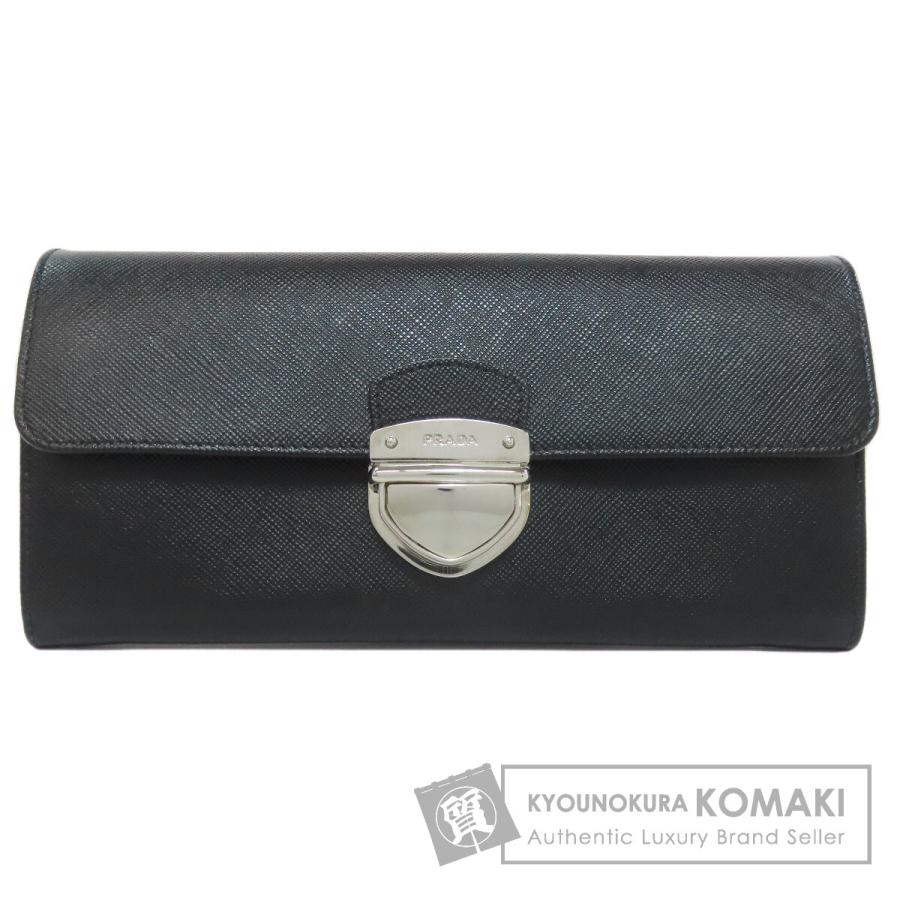 PRADA（プラダ） 1M1037 ロゴ 長財布（小銭入れあり） サフィアーノ 