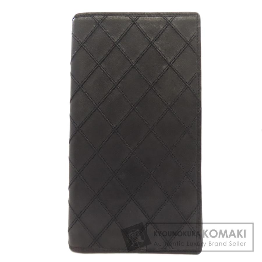 箱無し！即決フォロー割！シャネル ワイルドステッチ カーフ財布正規保証2416. CHANEL（シャネル） ステッチ 長財布（小銭入れあり） カーフ