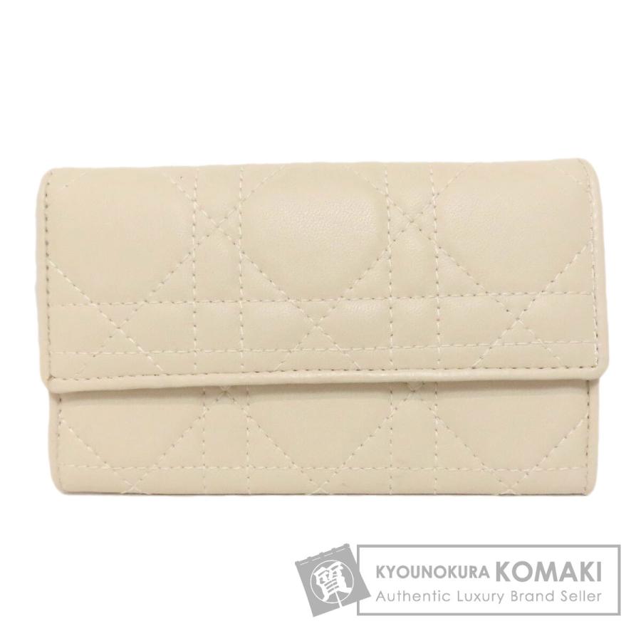 CHRISTIAN DIOR クリスチャンディオール カナージュ キーケース カーフ