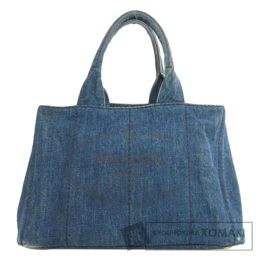 PRADA（プラダ） B1877B カナパ トートバッグ デニム レディース 中古