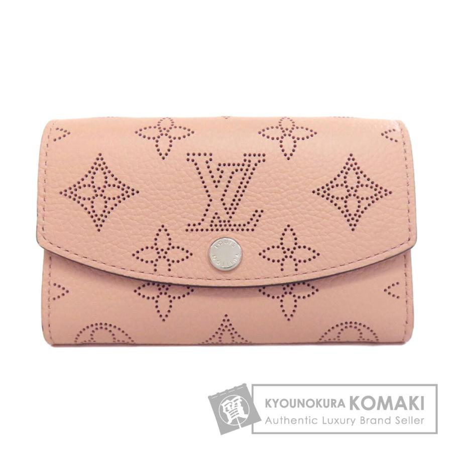 LOUIS VUITTON ルイヴィトン M64050 ポルトモネ・アナエ 二つ折り財布（小銭入れあり） マヒナレザー レディース [中古] LOUIS VUITTON（ルイ・ヴィトン） M64050 ポルトモネ・アナエ 二つ折り