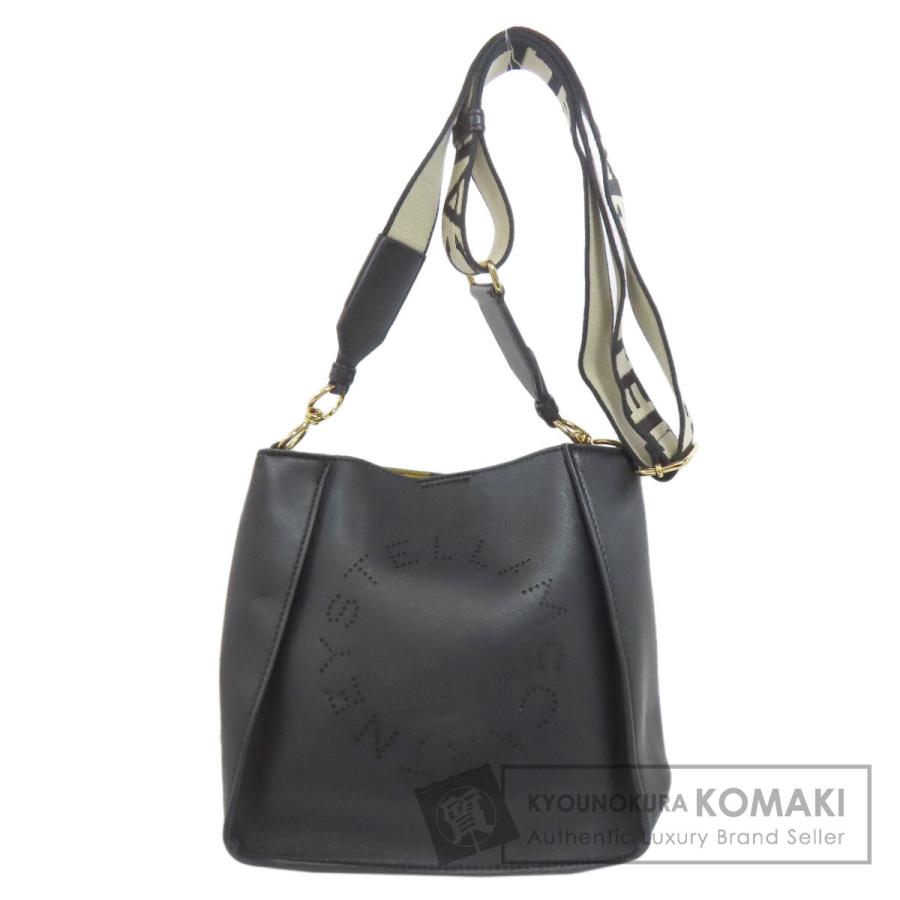 Stella McCartney ステラマッカートニー ロゴ ショルダーバッグ カーフ