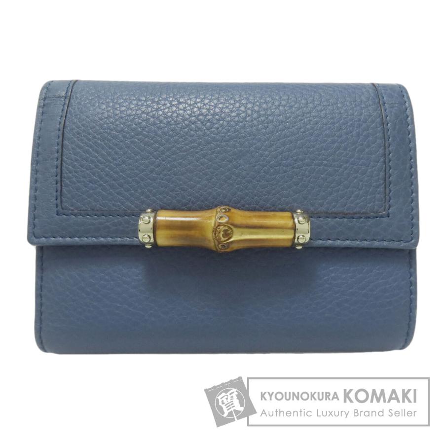 GUCCI（グッチ） 257017 バンブー 二つ折り財布（小銭入れあり