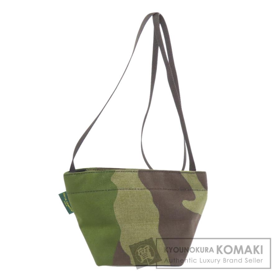 Herve Chapelier エルベ・シャプリエ カモフラージュ柄 ミニショルダー