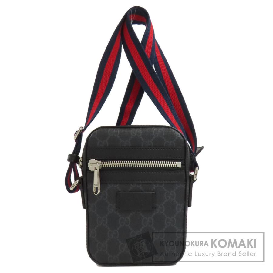 GUCCI（グッチ） 682357 GGスプリーム ショルダーバッグ PVC メンズ