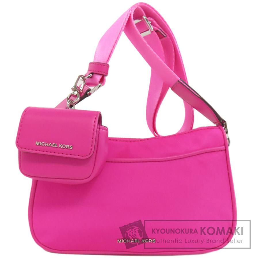 Michael Kors マイケルコース ロゴ ショルダーバッグ ナイロン レディース [中古] MICHAEL KORS（マイケルコース） ロゴ ショルダーバッグ ナイロン素材