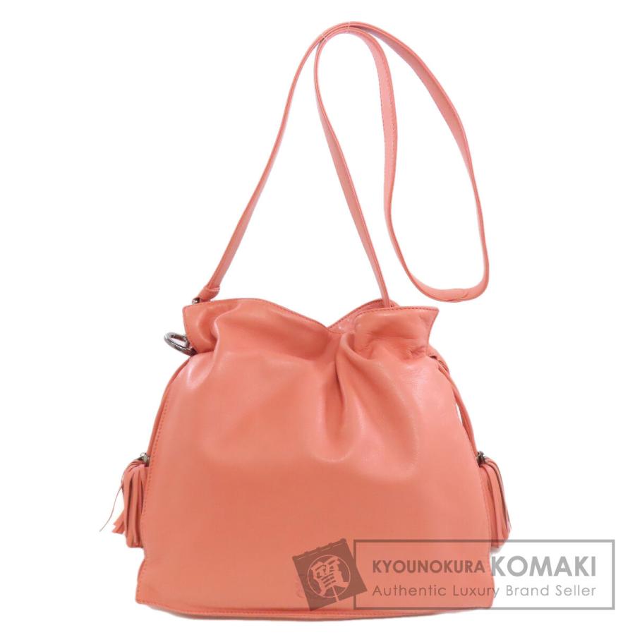 LOEWE（ロエベ） フラメンコ ショルダーバッグ ラムスキン レディース