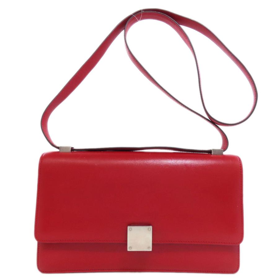 CELINE（セリーヌ） パイソン ショルダーバッグ レザー レディース