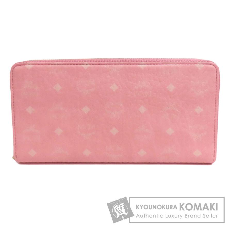 MCM（エムシーエム） ロゴ 長財布（小銭入れあり） PVC レディース