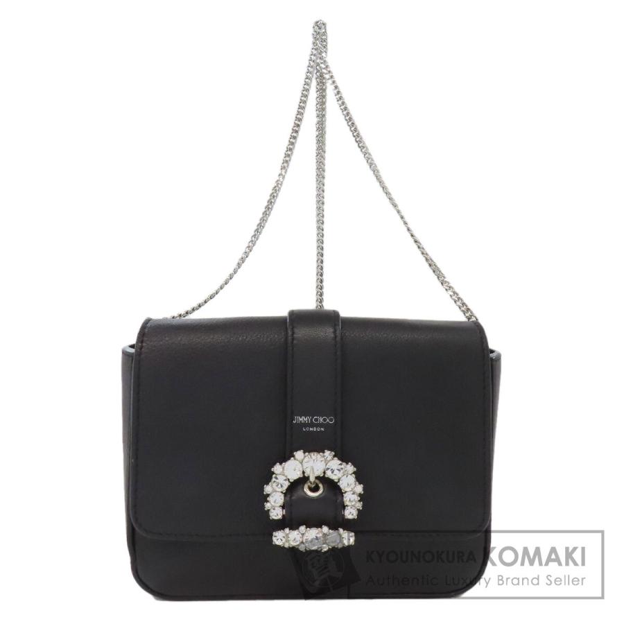 Jimmy Choo ジミーチュウ チェーンショルダー ロゴ ビジュー