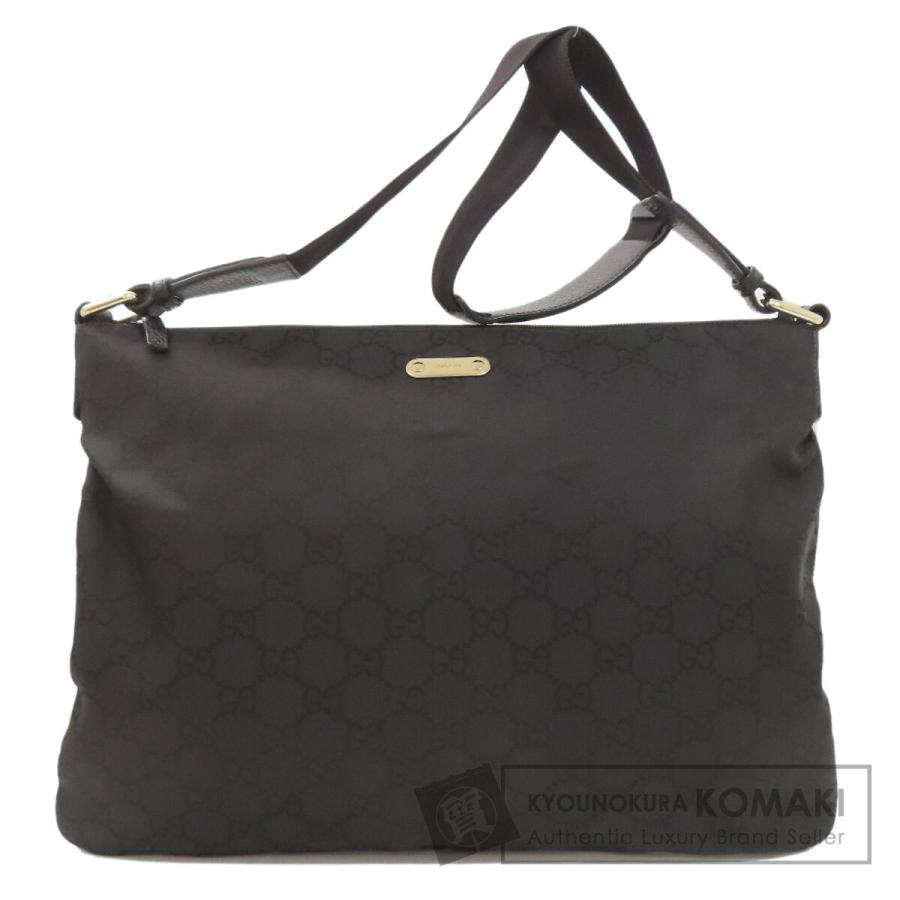新品未使用品 GUCCI ナイロンロゴショルダーバッグ ユニセックス GUCCI（グッチ） 190628 アウトレット GG ショルダーバッグ ナイロン