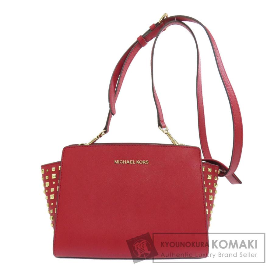 MICHAEL KORS（マイケルコース） スタッズ ショルダーバッグ PVC