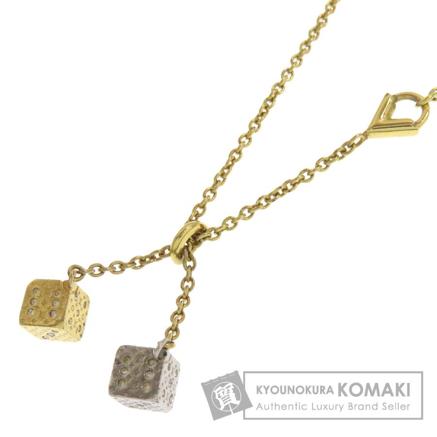 【希少】ルイヴィトン ラッキーグラム ロングネックレス M62804 LOUIS VUITTON（ルイ・ヴィトン） M62804 ラッキーグラム ネックレス