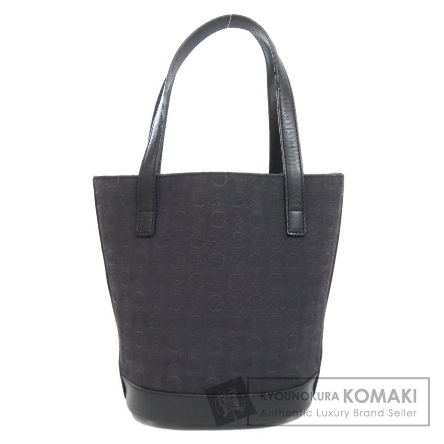 【美品】CELINE キャンバス レザー ハンドバッグ Cマカダム イタリア製 CELINE<BR>セリーヌ マカダム キャンバス/レザー ハンドバッグ | CARA