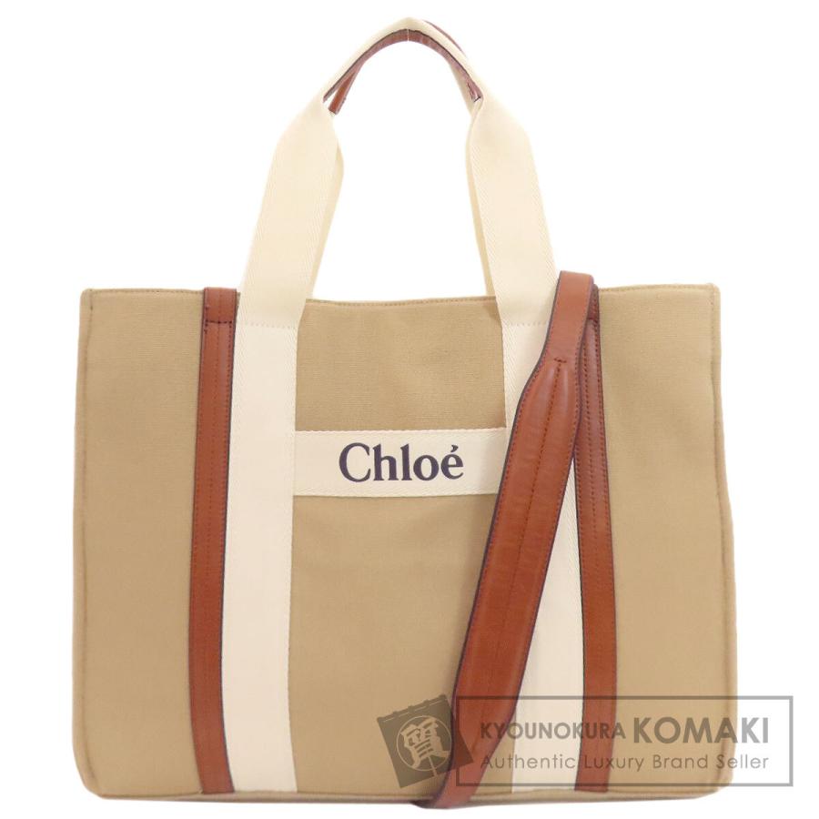 Chloé マザーズバッグ 新品未使用　値札付き Chloe（クロエ） マザーズバッグ トートバッグ キャンバス レディース