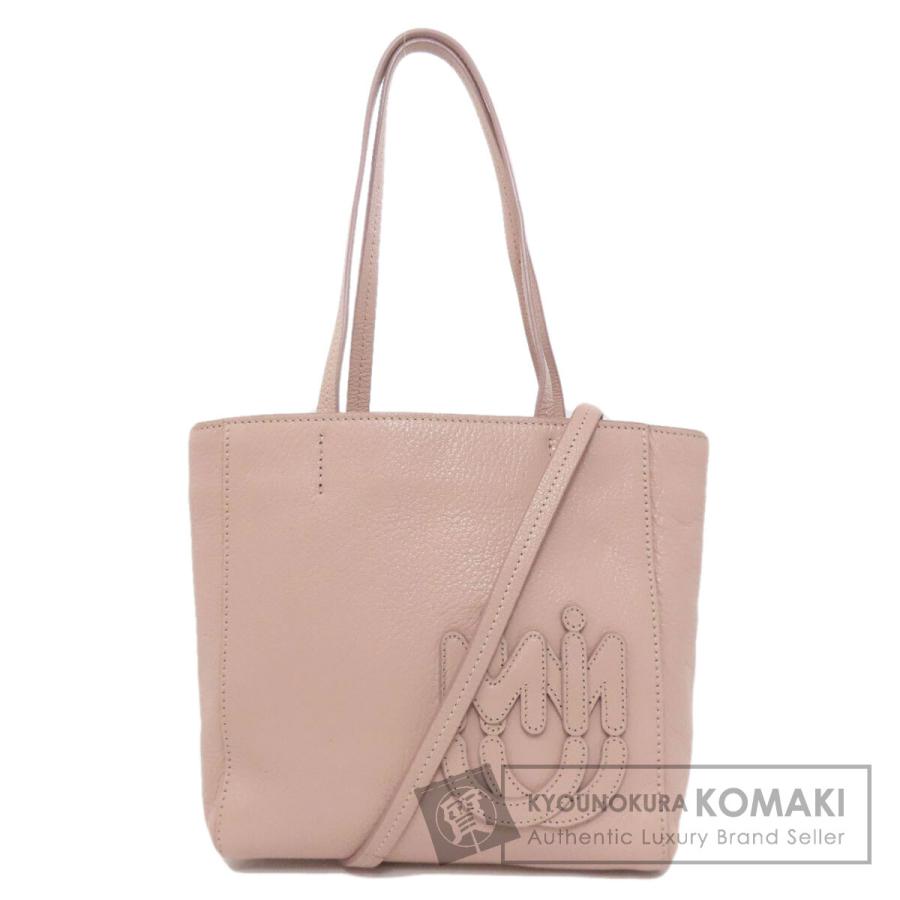miu miu（ミュウミュウ） 2WAY ハンドバッグ カーフ レディース 中古