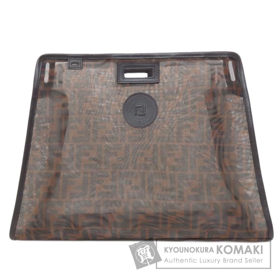 FENDI（フェンディ） ピーカブーカバー ズッカ柄 ナイロンメッシュ