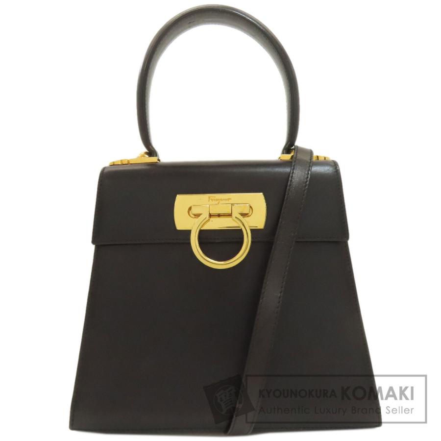 Salvatore Ferragamo サルヴァトーレフェラガモ ガンチーニ金具 2WAY