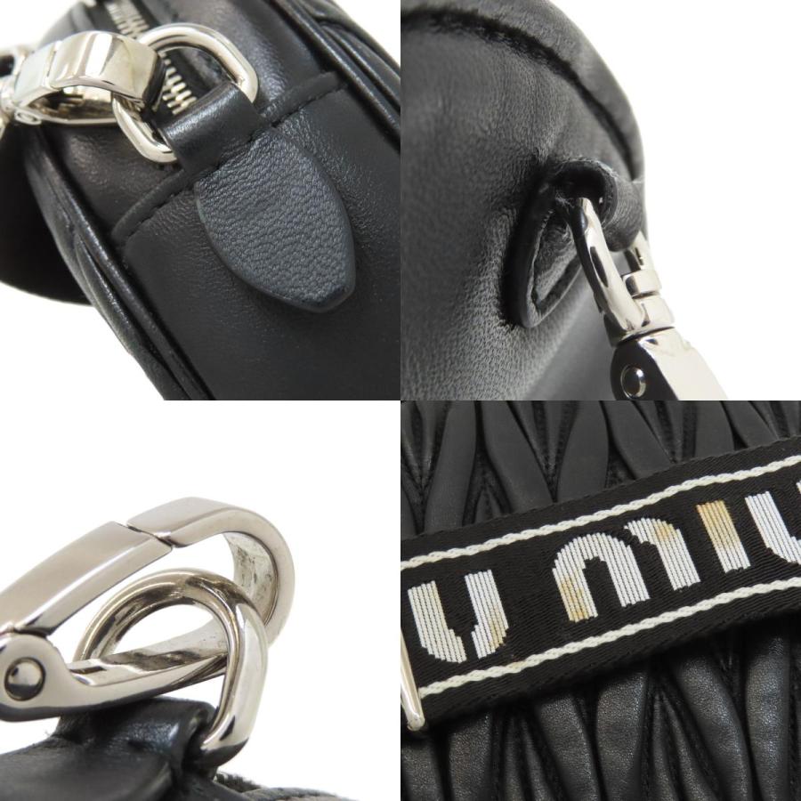 miu miu（ミュウミュウ） マテラッセ 2WAY ショルダーバッグ カーフ