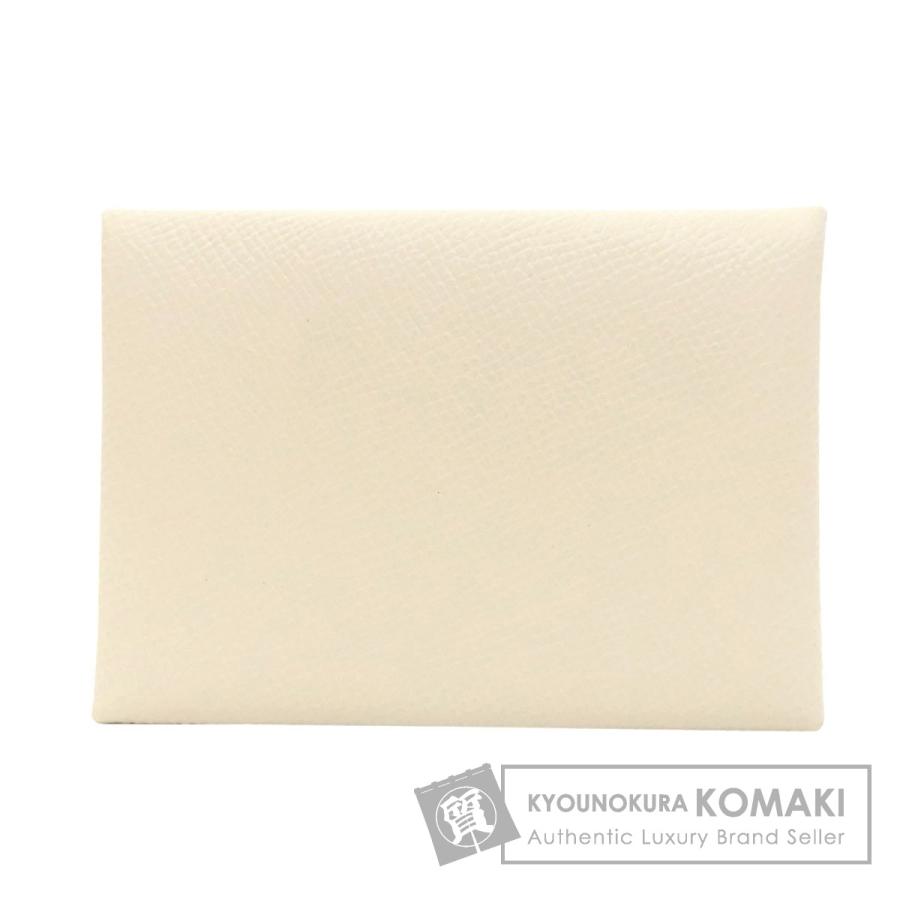 HERMES（エルメス） カルヴィ デュオ クレ シルバー金具 カードケース