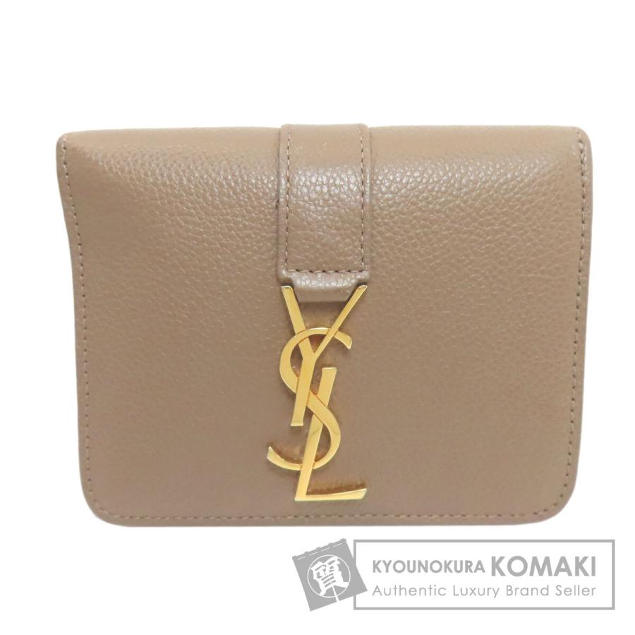 Yves Saint Laurent（イヴ・サンローラン） カサンドラ 二つ折り財布