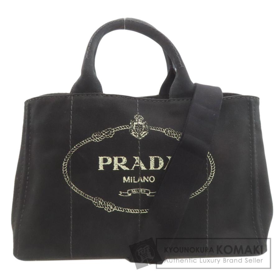 PRADA（プラダ） 1BG642 カナパ 2WAY ハンドバッグ キャンバス