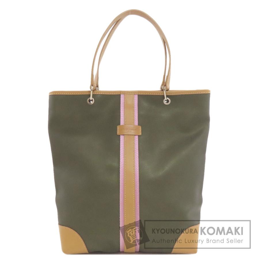 LONGCHAMP（ロンシャン） ロゴ トートバッグ PVC レディース 中古