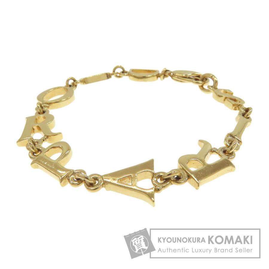 CHRISTIAN DIOR クリスチャンディオール ロゴ ブレスレット 金属製