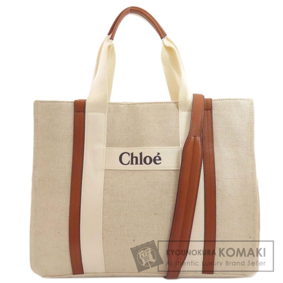 【未使用】Chloe クロエ トートバッグ ２WAY マザーズバッグ Chloe（クロエ） マザーズバッグ 2WAY トートバッグ キャンバス