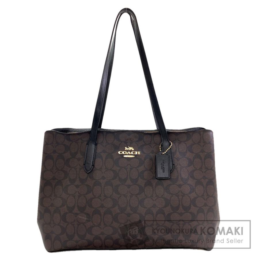 COACH（コーチ） F79987 シグネチャー トートバッグ PVC レディース