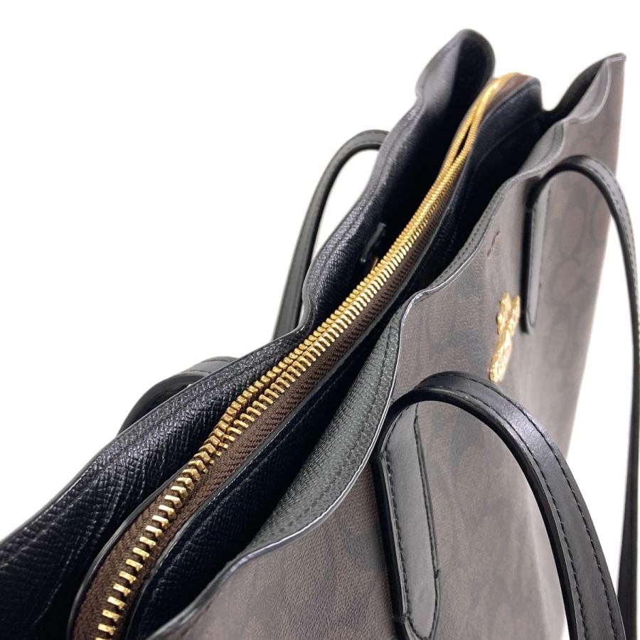 COACH（コーチ） F79987 シグネチャー トートバッグ PVC レディース