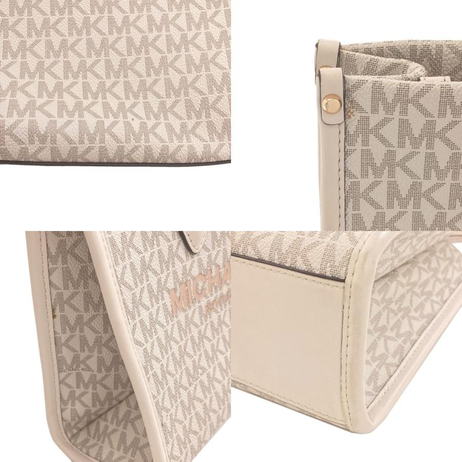 MICHAEL KORS（マイケルコース） MKシグネチャー ハンドバッグ PVC