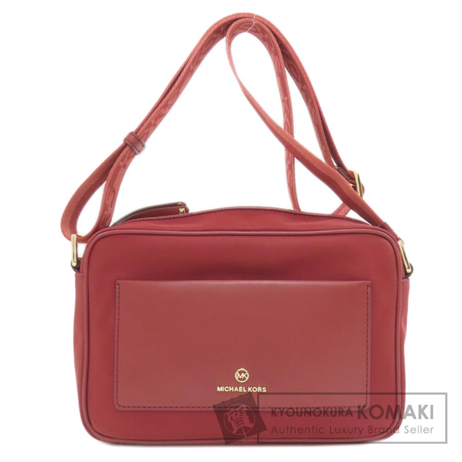 Michael Kors マイケルコース ロゴ ショルダーバッグ ナイロン レディース [中古] MICHAEL KORS（マイケルコース） ロゴ ショルダーバッグ ナイロン素材