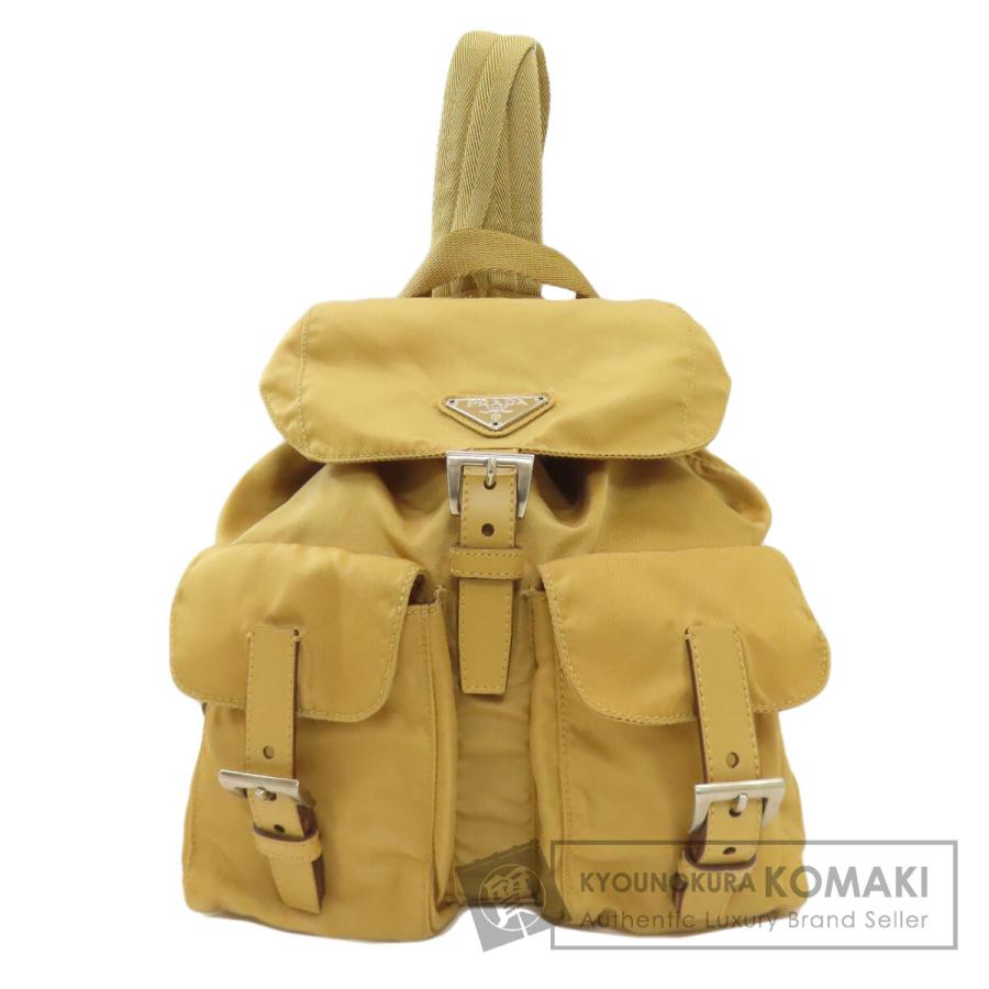 PRADA（プラダ） ロゴ金具 リュック・デイパック ナイロン素材